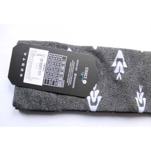 Stance Fishtails Butter Blend Dress Socks Coal Size Large (US 9-12) - Picture 5 of 5